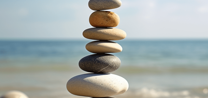 фото баланс из камней